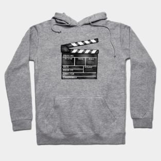 Movie Clapper Board Hoodie